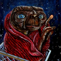 E.T.(the extraterrestrial) by J.A.Mendez