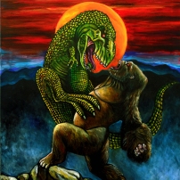 King Kong vs T.Rex Josef Mendez